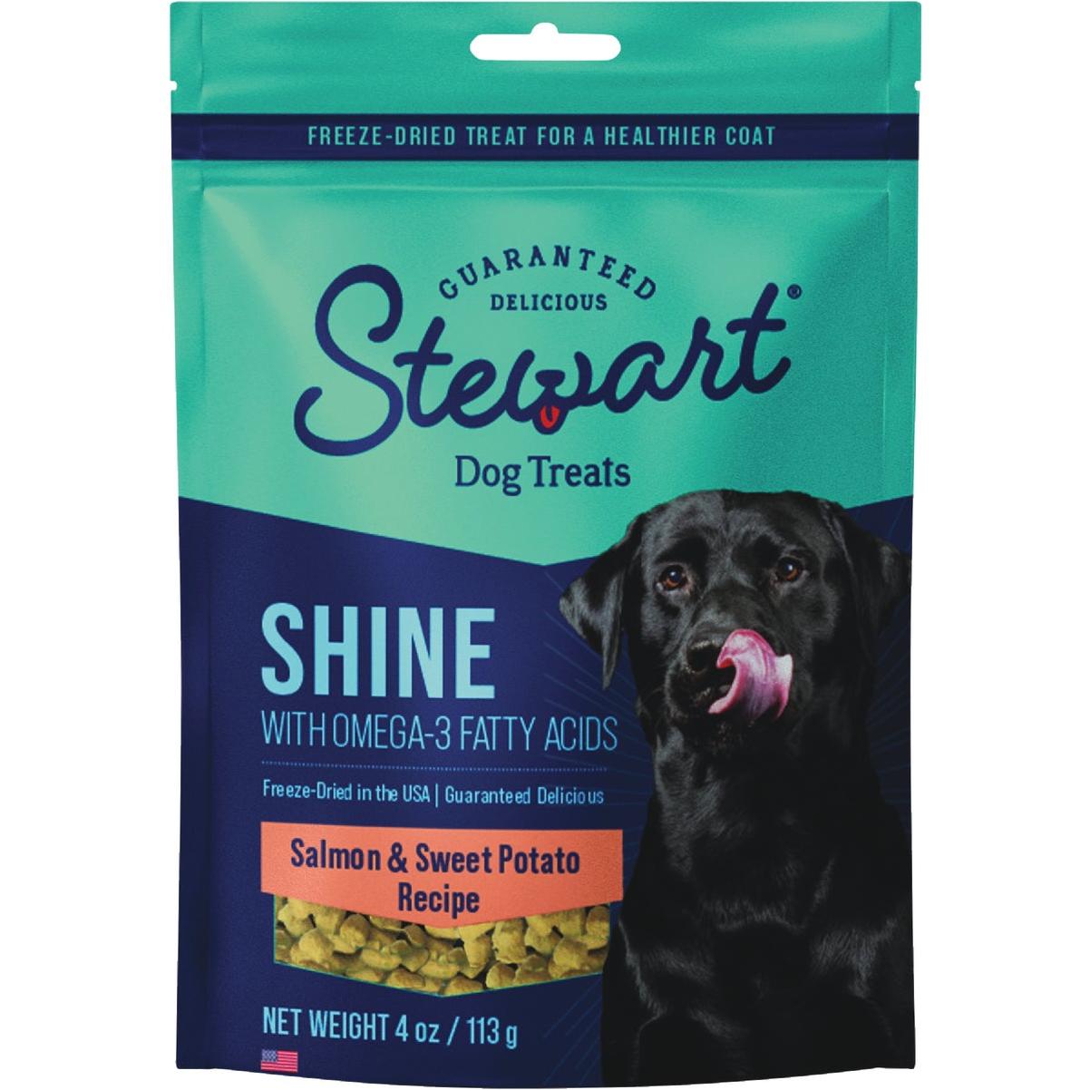 Stewart Shine 4 Oz. Freeze-Fried Salmon & Sweet Potato Dog Treat