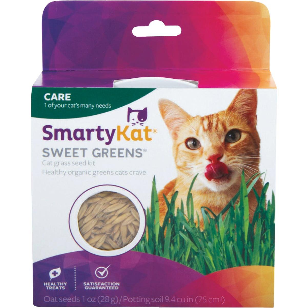 Sweet Greens Cat Grass Grow Kit - Indoor Planting Kit For Cats