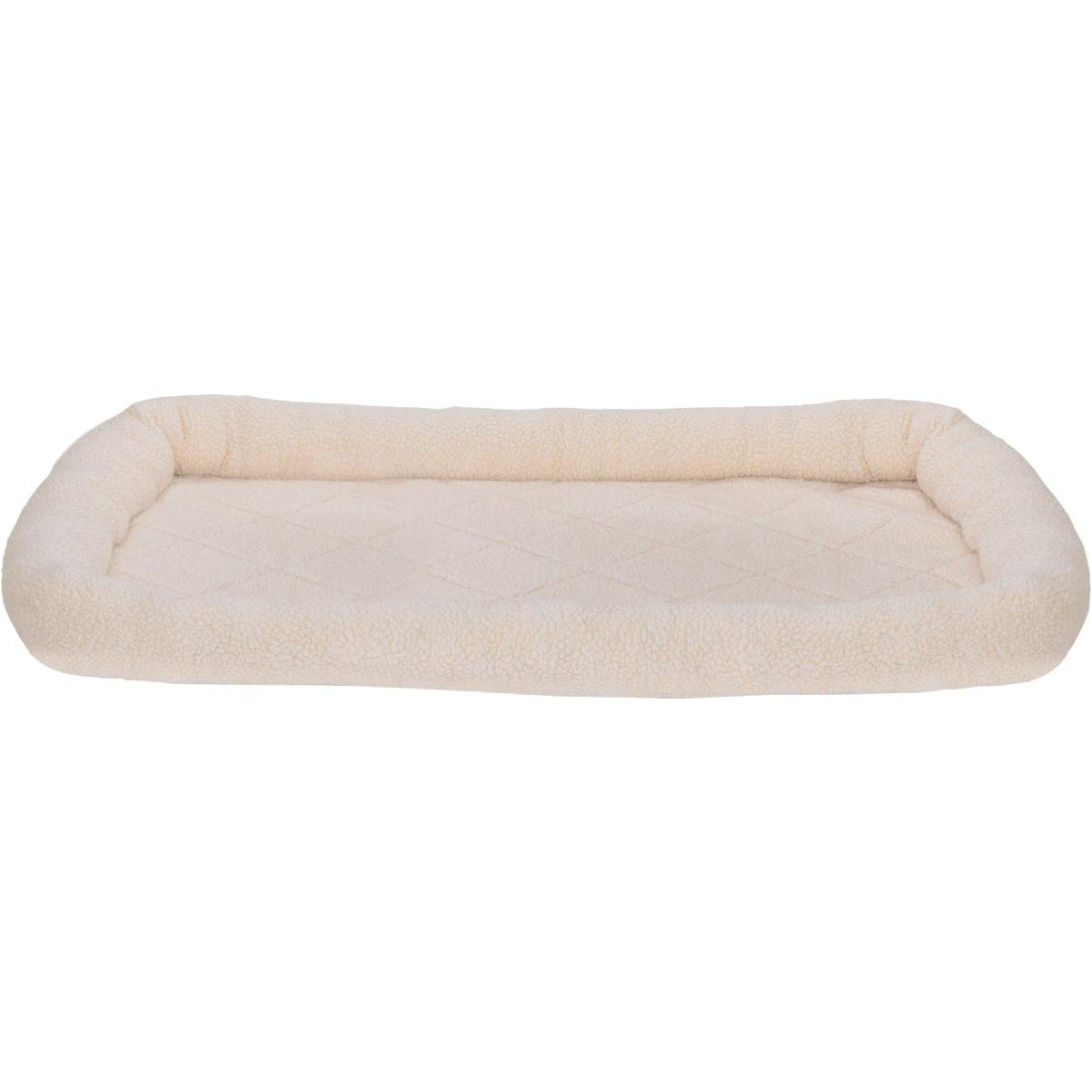 FurHaven Large Faux Lambswool Crate Bolster