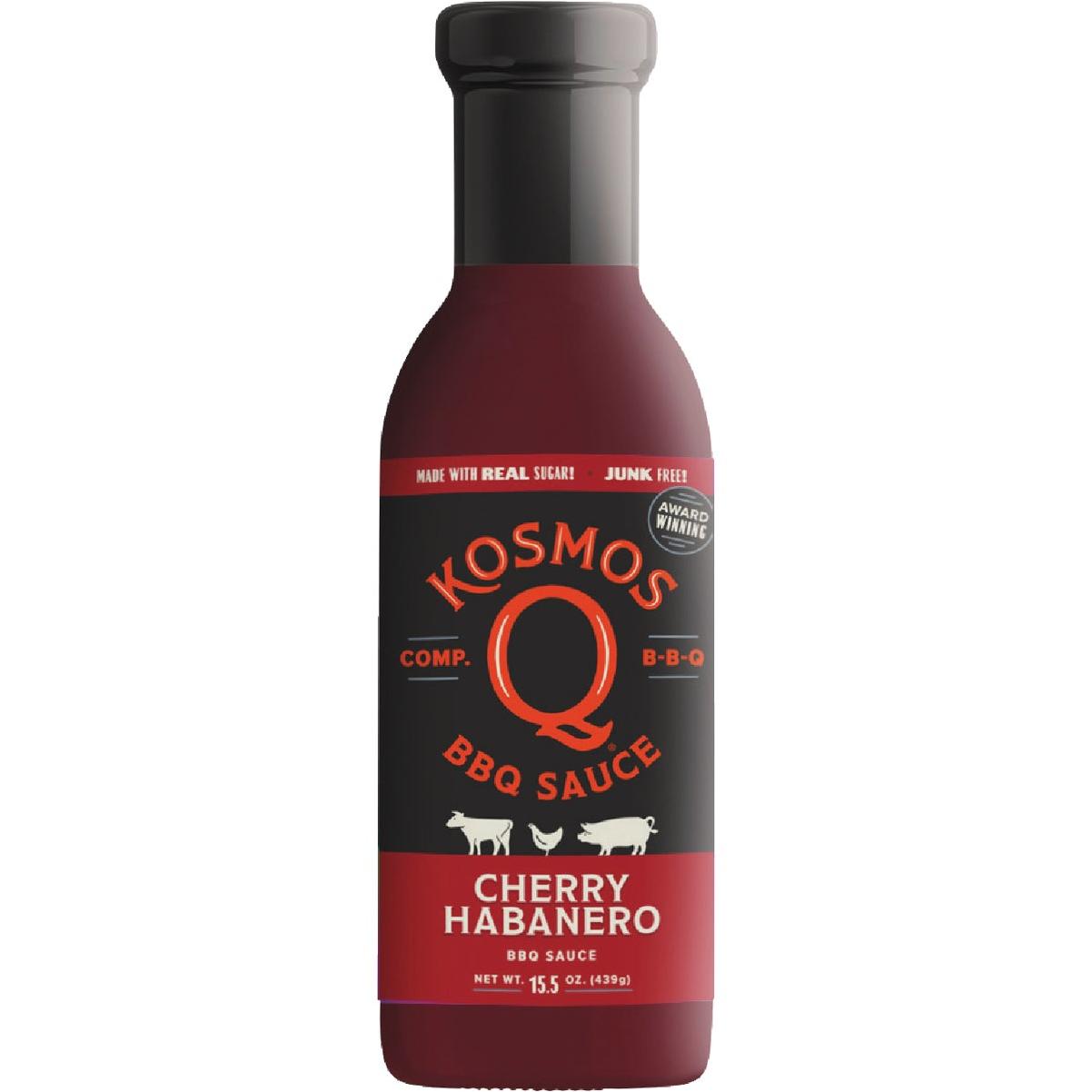 Kosmos Q 15. Oz. Cherry Habanero BBQ Sauce