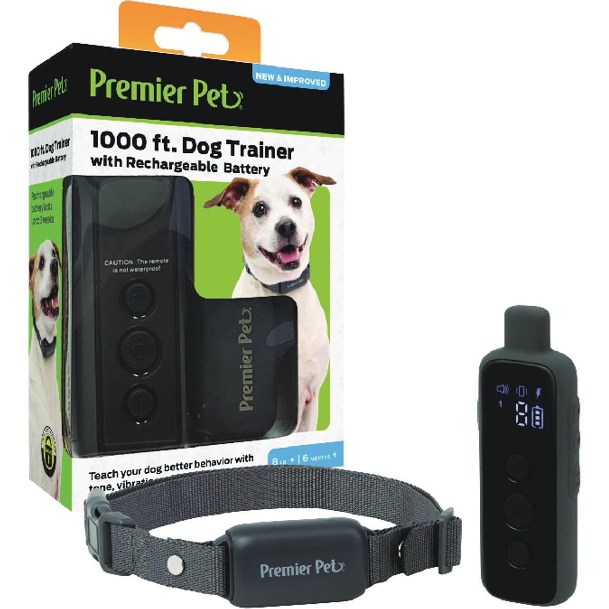 Premier Pet 1000 Ft. Dog Trainer with Rechargeable Battery