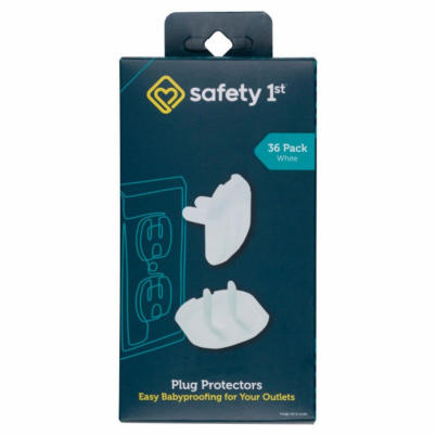 Outlet Plug Protectors, White, 36-Pk.