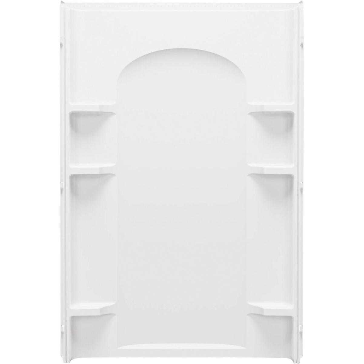 Sterling Ensemble 48 In. W. x 72-1/2 In. H. White Vikrell Shower Back Wall