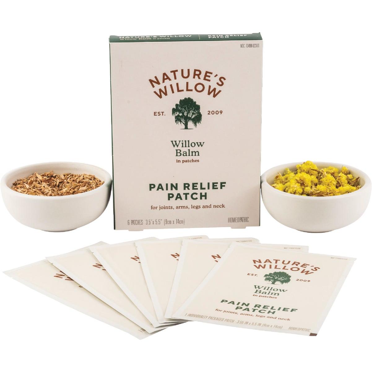 Nature's Willow Balm Pain Relief Patch (6-Count)