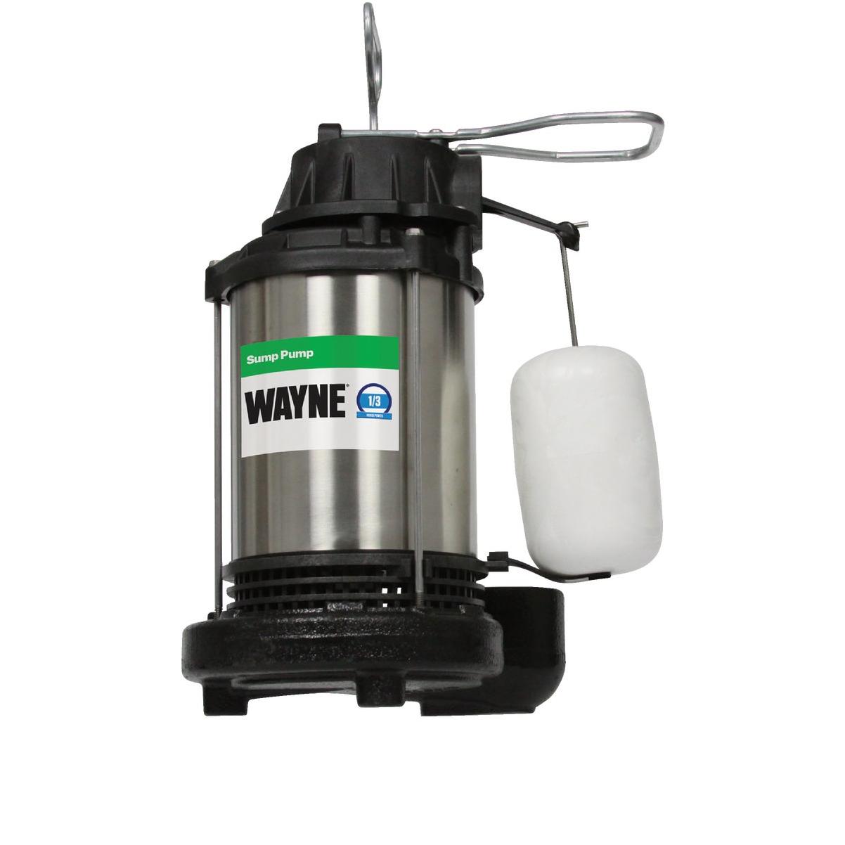 Wayne 1/3 HP Stainless Steel Sump Pump