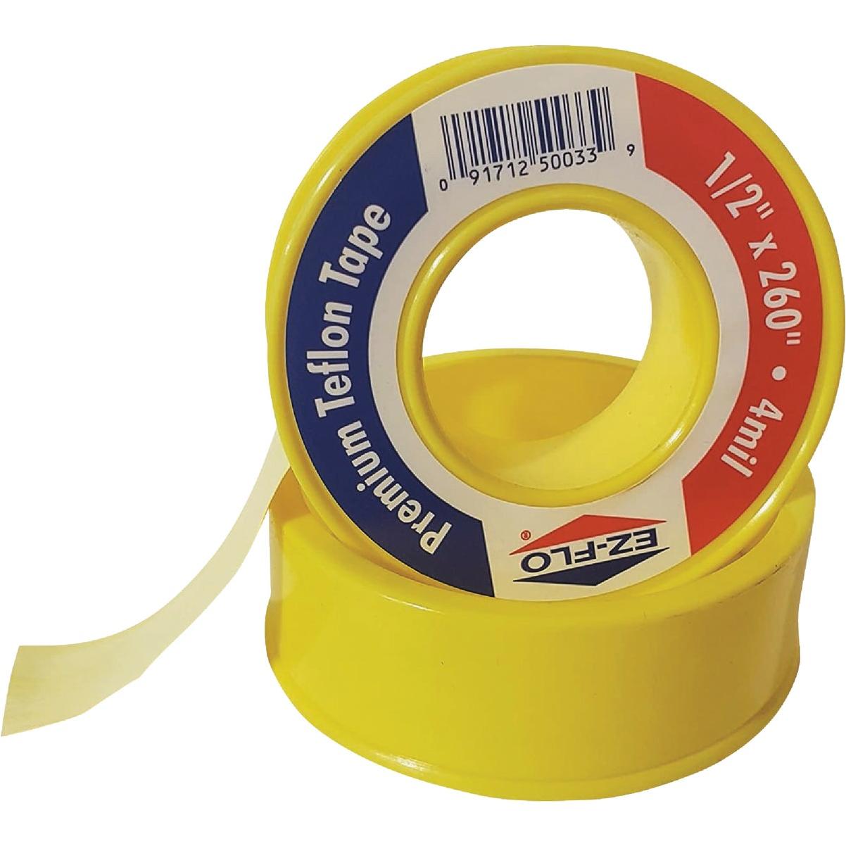 EZ-Flo 1/2 In. x 260 In. Yellow Premium PTFE Gas Line Tape