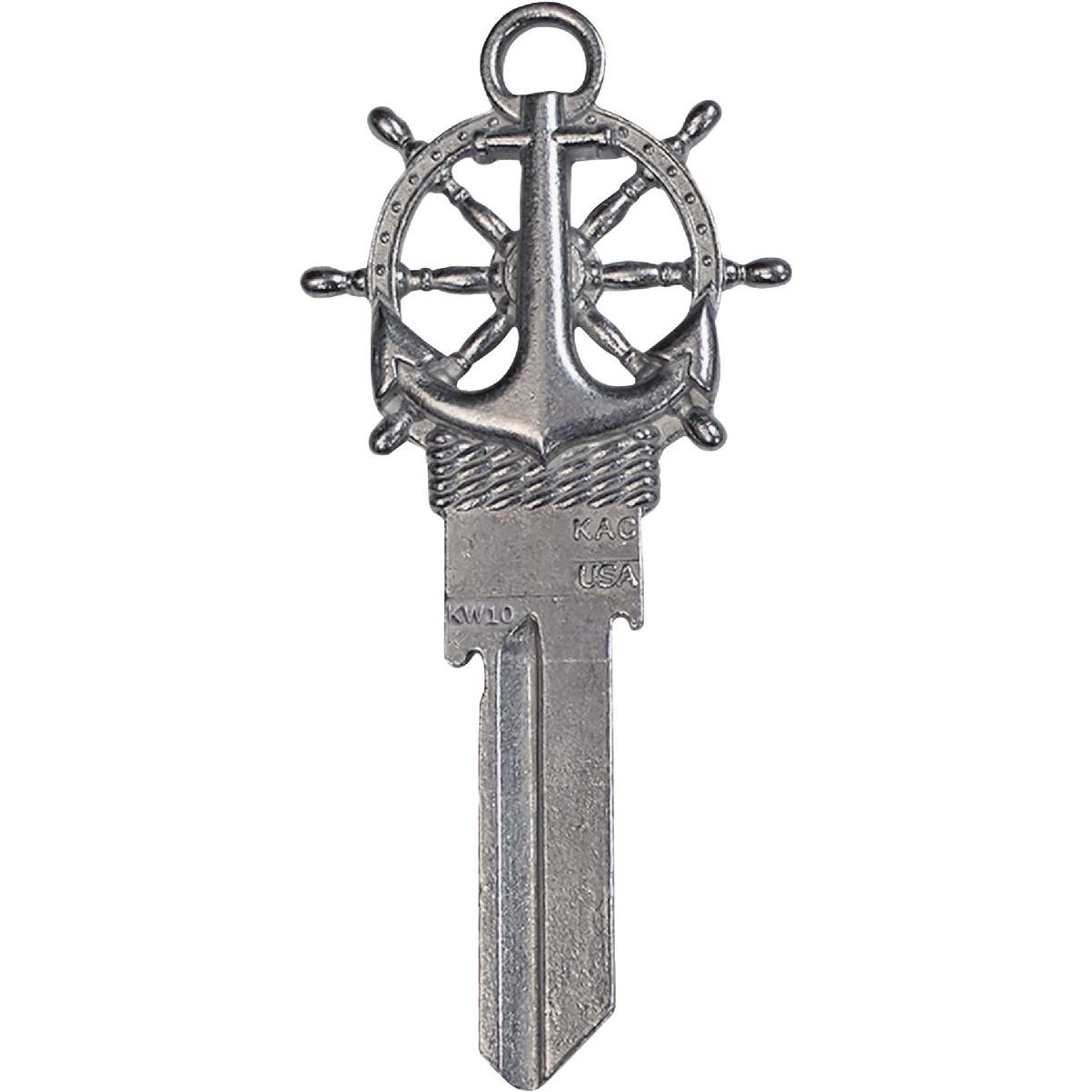 Lucky Line Forged Anchor Key Shapes Decorative House Key - KW1