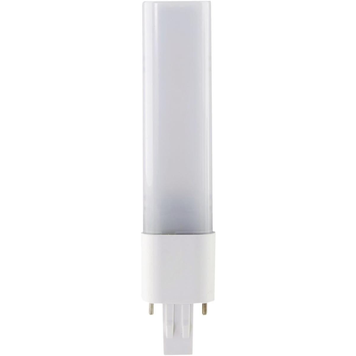 Satco 13W Equivalent PL GX23 Warm White Direct Replacement/Ballast Bypass LED Light Bulb