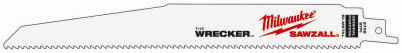 Milwaukee SAWZALL The WRECKER 9 In. 7/11 TPI Multi-Material Demolition Reciprocating Saw Blade (5-Pack)
