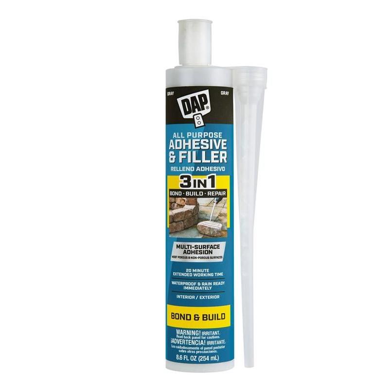 8.6 Oz. All Purpose Adhesive & Filler - 3-in-1 Epoxy For Bonding, Building & Repairing