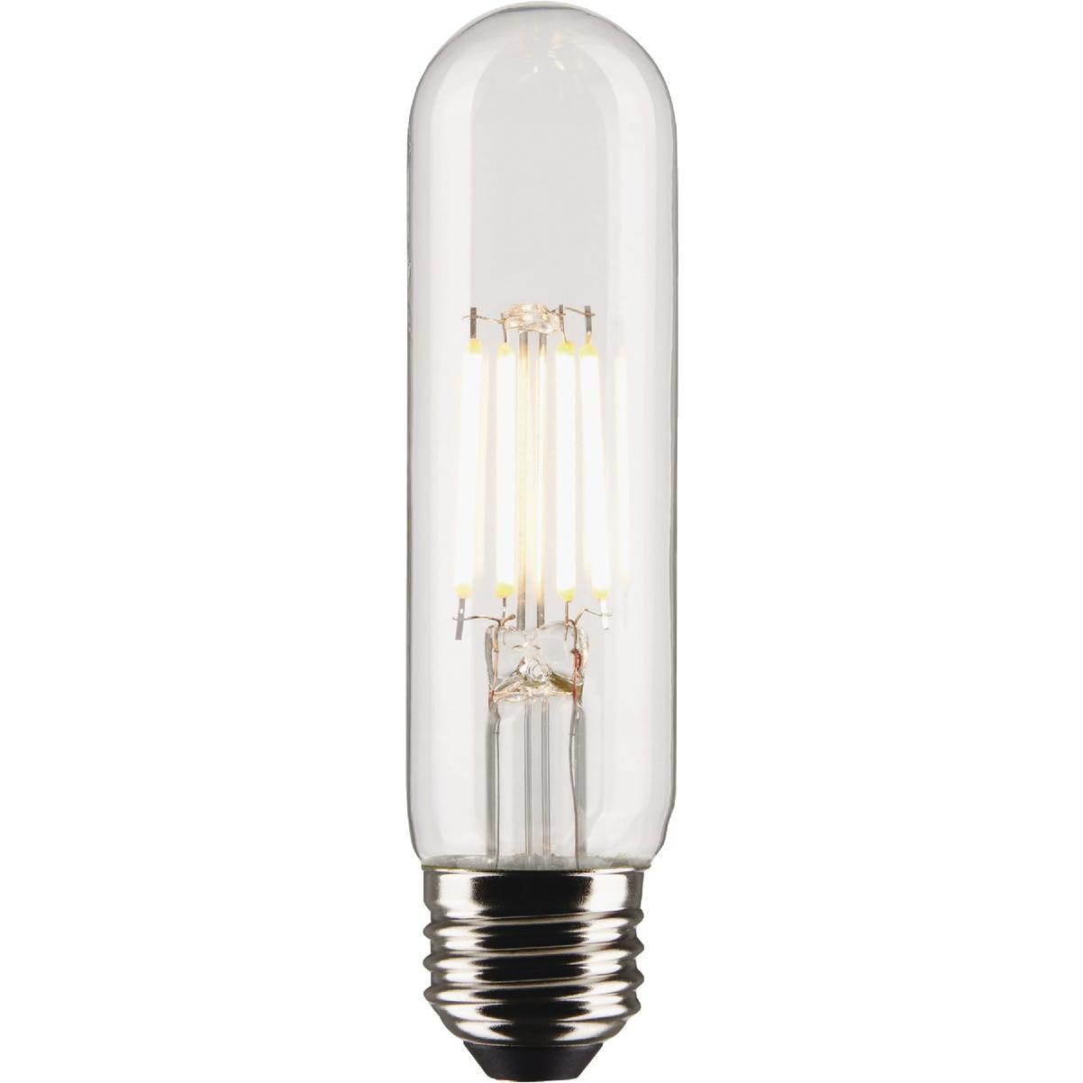 Satco 40W Equivalent T10 Medium Base 2700K Clear LED Bulb (2-Pack)