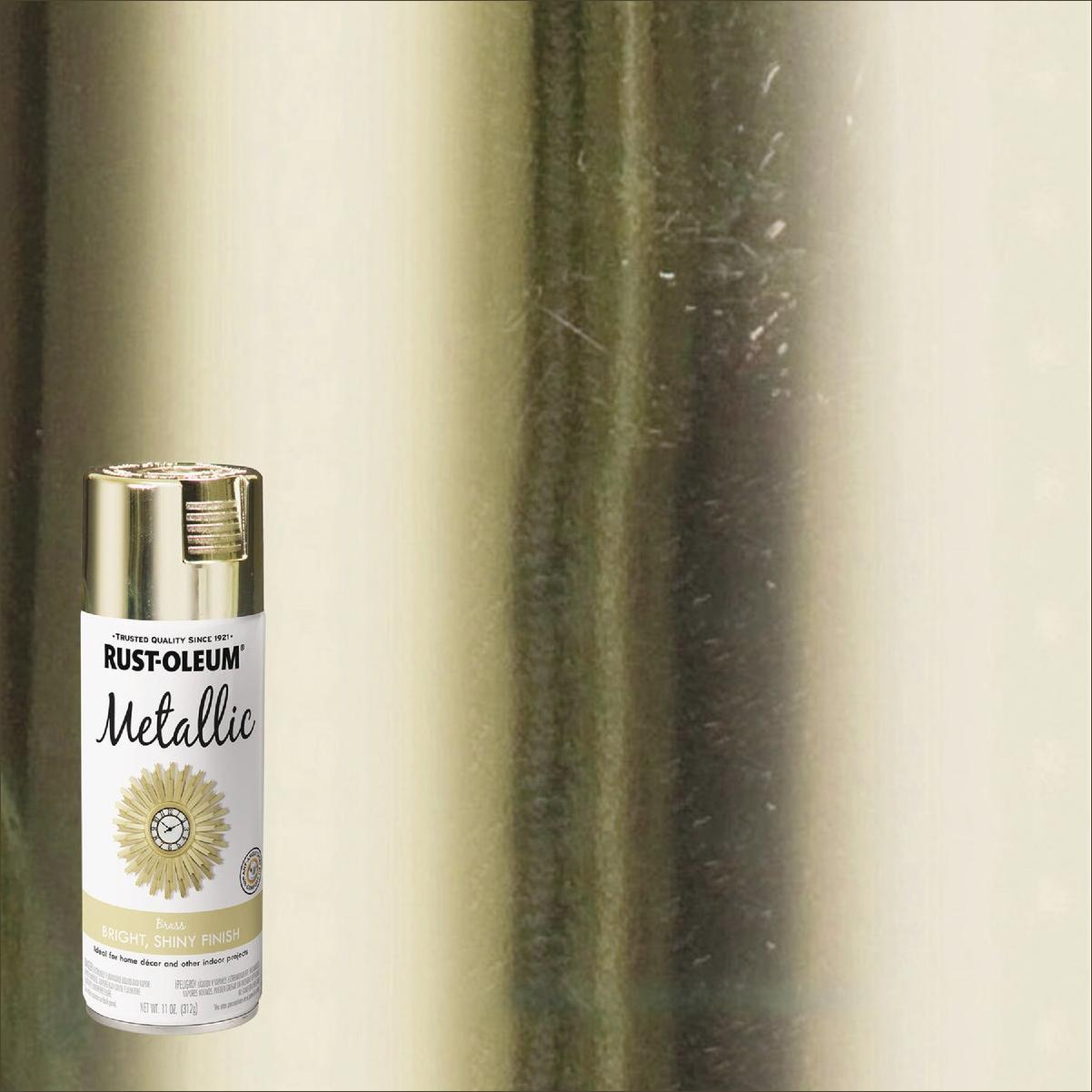 Rust-Oleum Specialty 11 Oz. Metallic Spray Paint, Brass