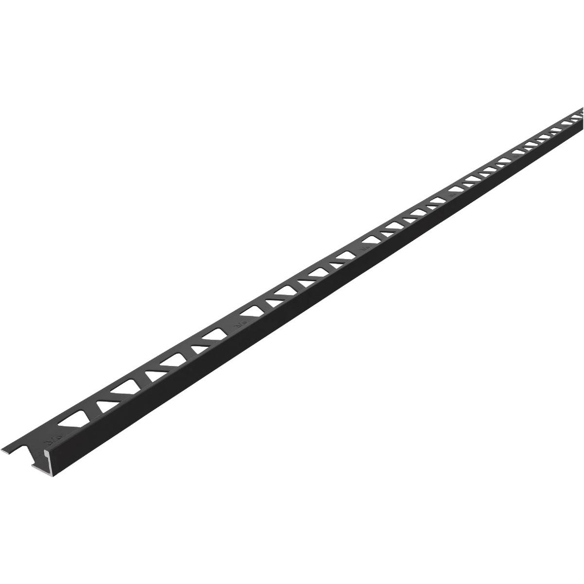 M-D Building Products 3/8 In. x 96 In. Matte Black Aluminum Tile Edge