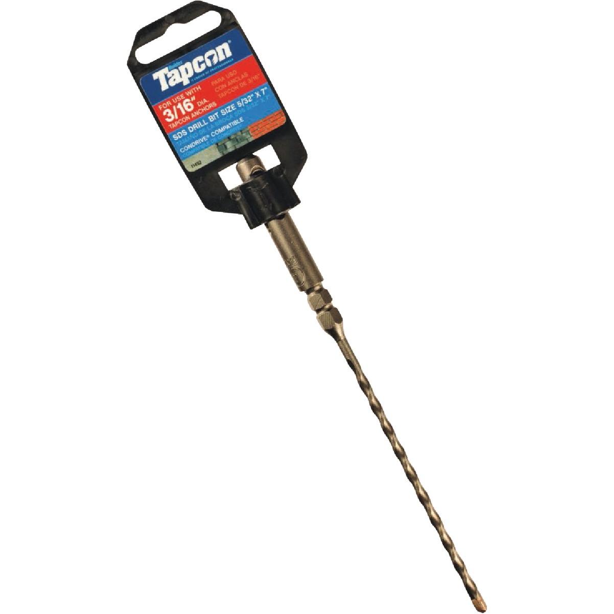 Tapcon 5/32 In. x 7 In. SDS-Plus Rotary Hammer Drill Bit