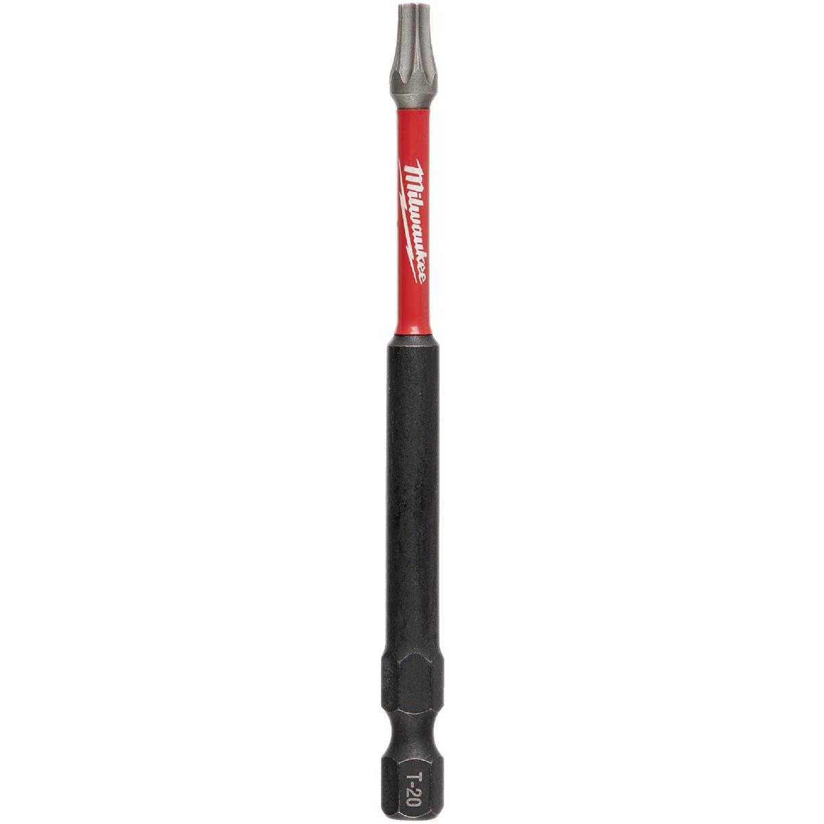 Milwaukee SHOCKWAVE T20 Torx 3-1/2 In. Impact Duty Screwdriver Bit (Bulk)