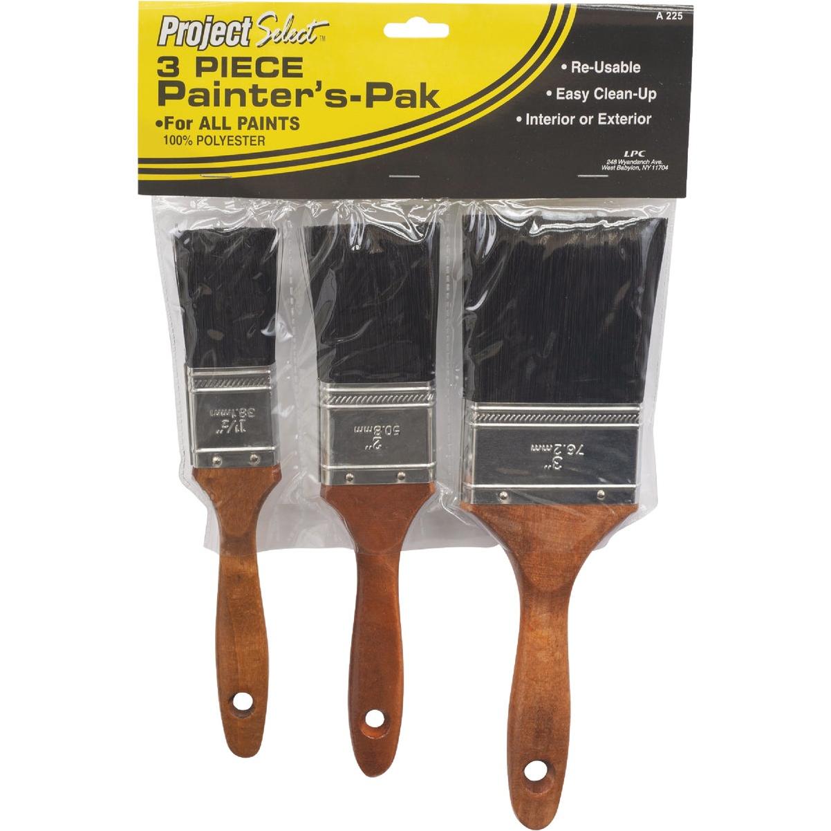 Best Look Paint Brush Set (3-Piece)