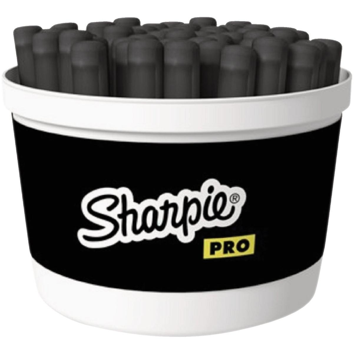 Sharpie Pro Black Fine Tip Permanent Marker (52-Pack)