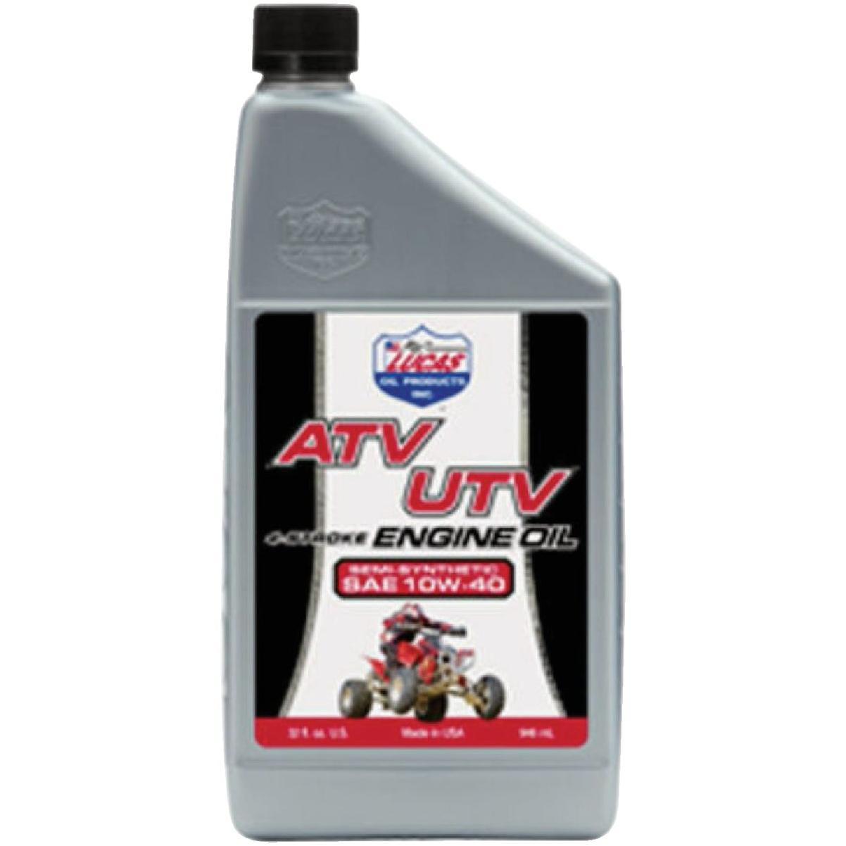 Lucas Oil 1 Qt. Sem-Synthetic SAE 10W40 ATV Oil