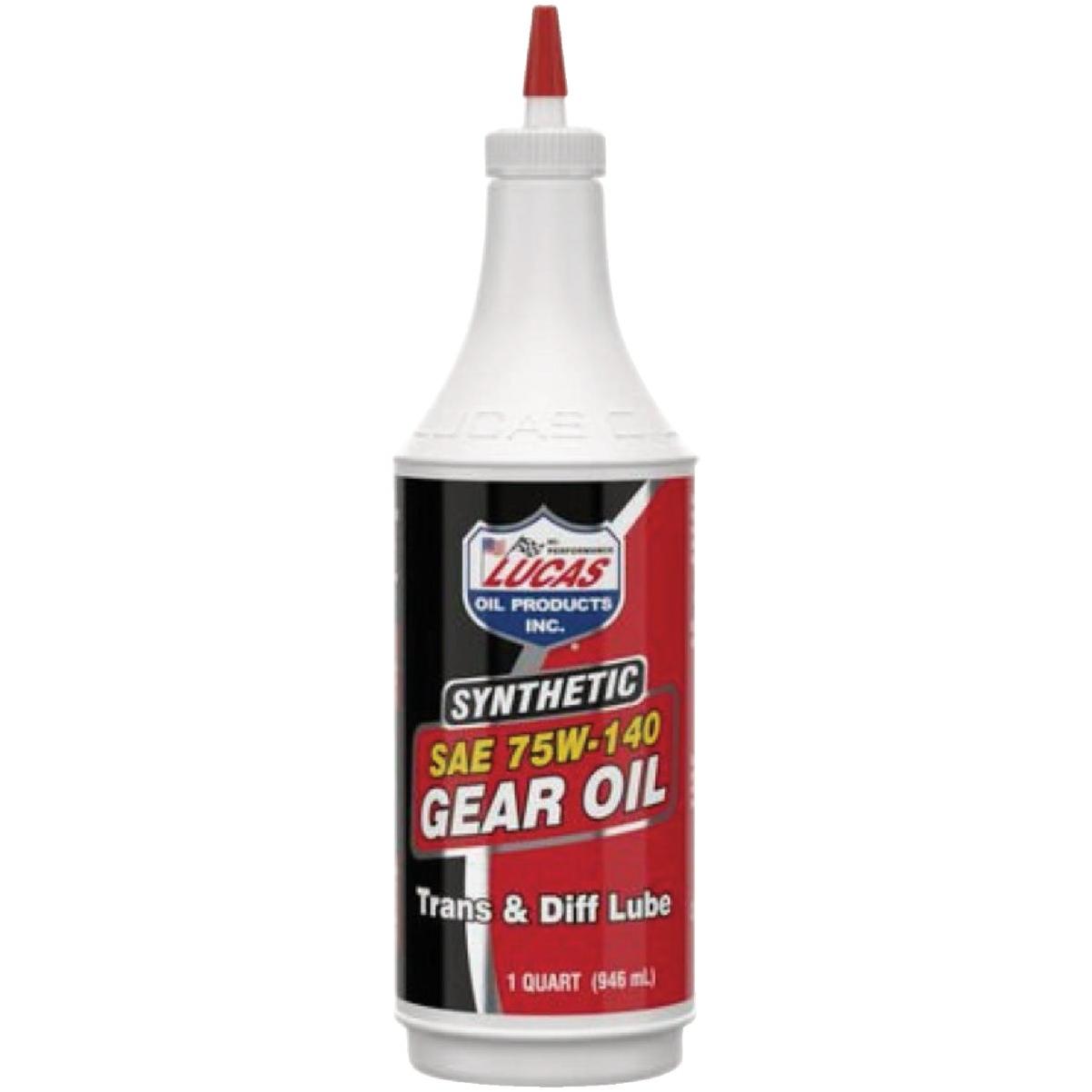 Lucas Oil 1 Qt. Synthetic SAE 75W-140 Gear Oil