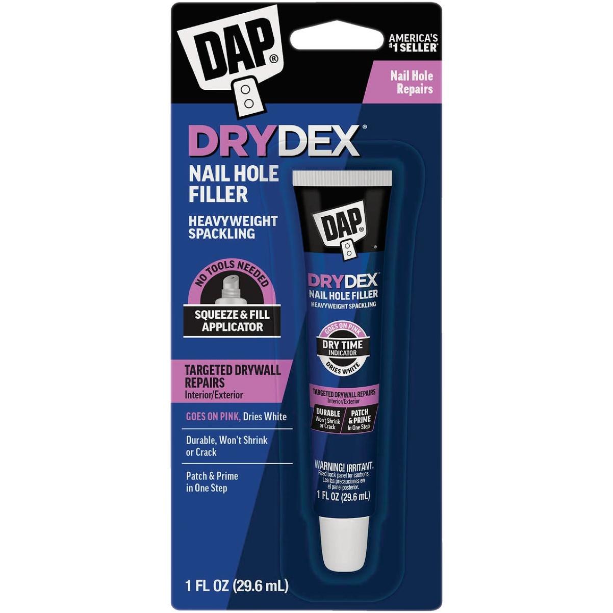 DAP DryDex 1 Oz. Nail Hole Filler Heavyweight Spackling