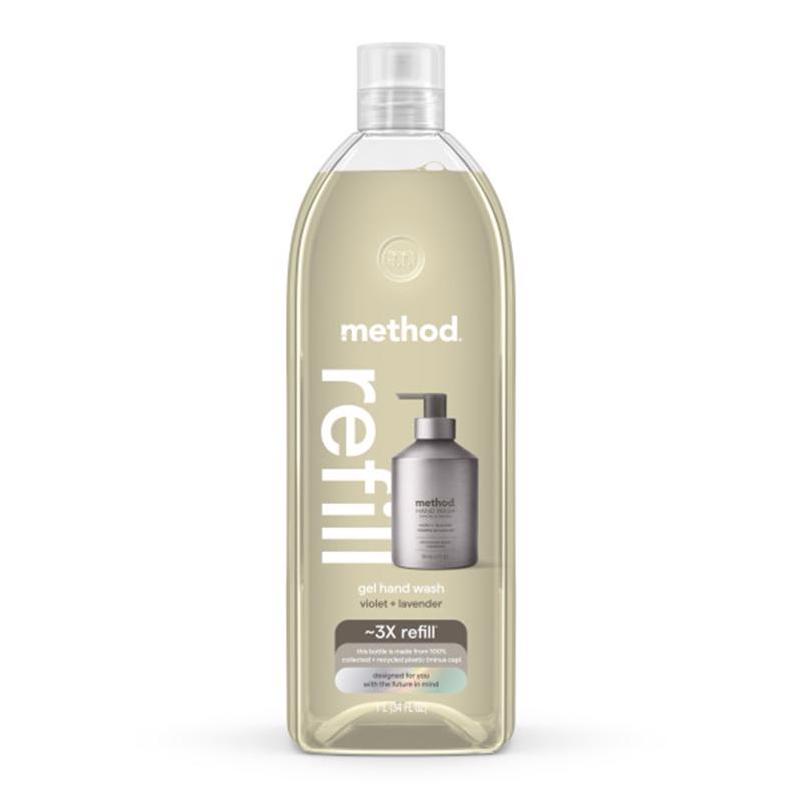 Eco‑Friendly Violet & Lavender Hand Wash Refill – 34 oz Sustainable Packaging