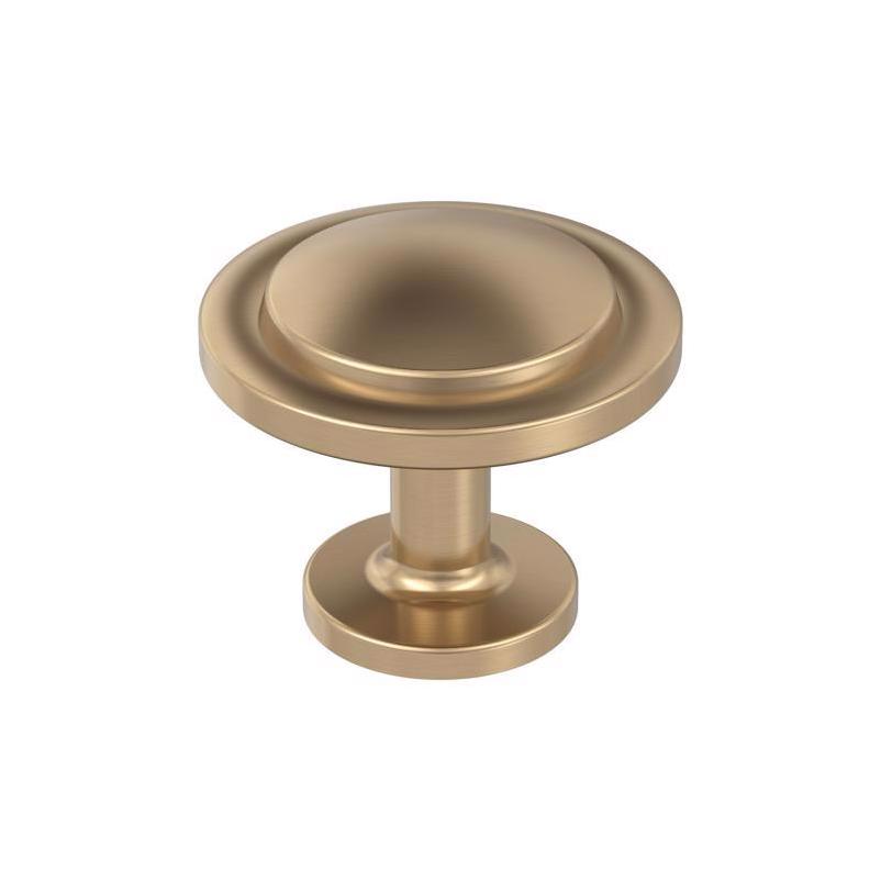 Amerock Loop Series 1" Champagne Bronze Cabinet Knob – Zinc Construction