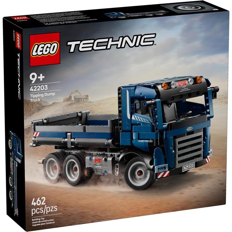 LEGO Technic Tipping Dump Truck Building Set – 462 Pieces