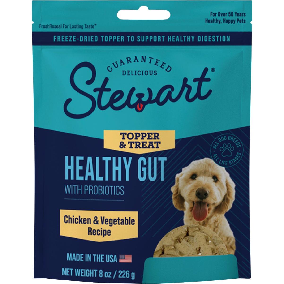 Stewart's Healthy Gut 4 Oz. Chicken Dog Food Topper