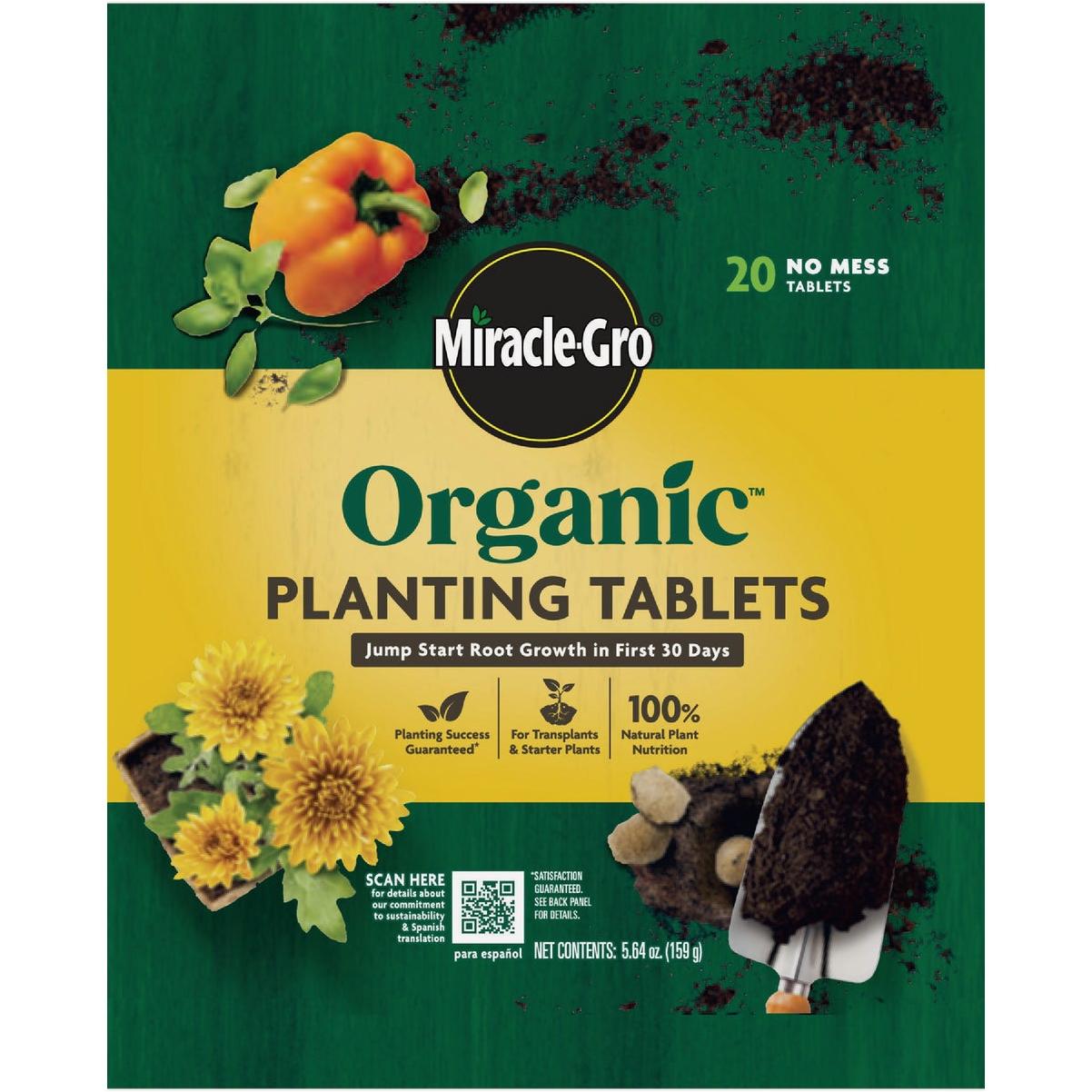 Miracle-Gro Organic Planting Tablets (20-Pack)