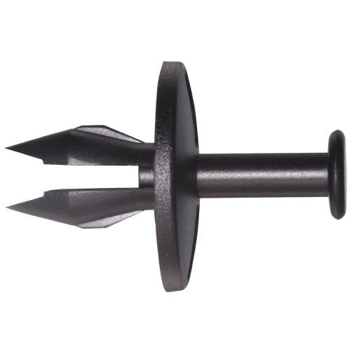 HILLMAN 58558 Push-In Rivet, 3/8 In, 1 In L, Nylon
