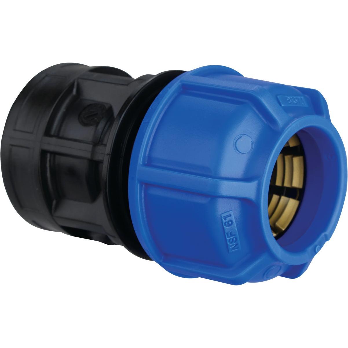 IPEX 1 In. x 3/4 In. Polyethylene CTS Compression Female Adapter