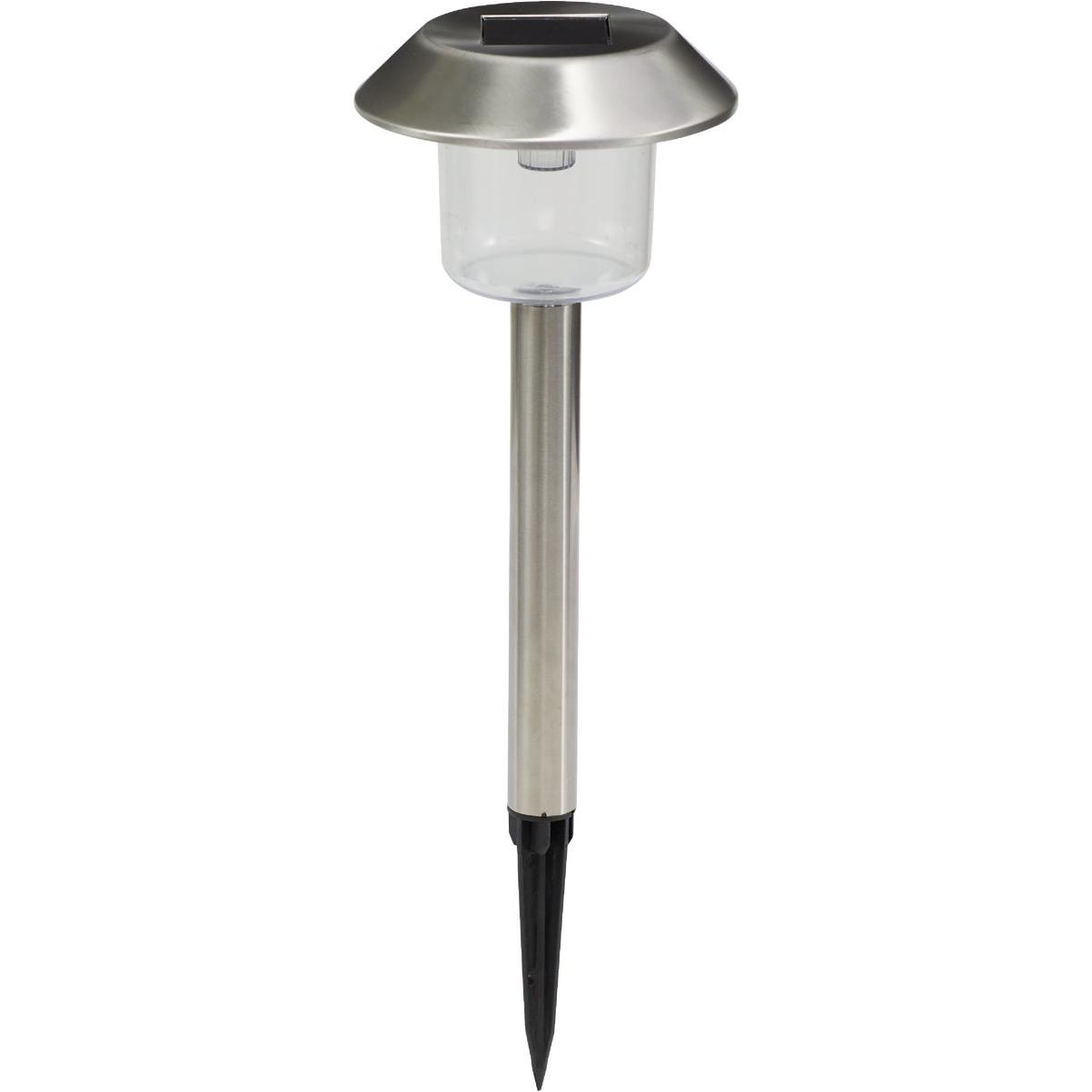 Stainless Steel 3 Lm. Solar Stake Light