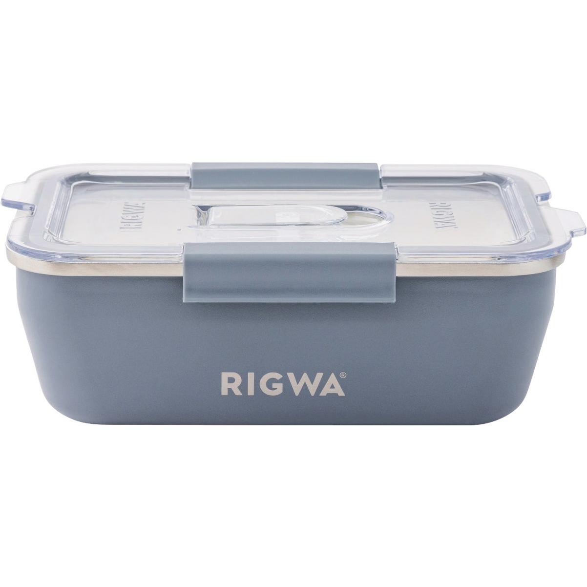 Rigwa Life 8 In. x 5 In. Bento Box Kit, Slate