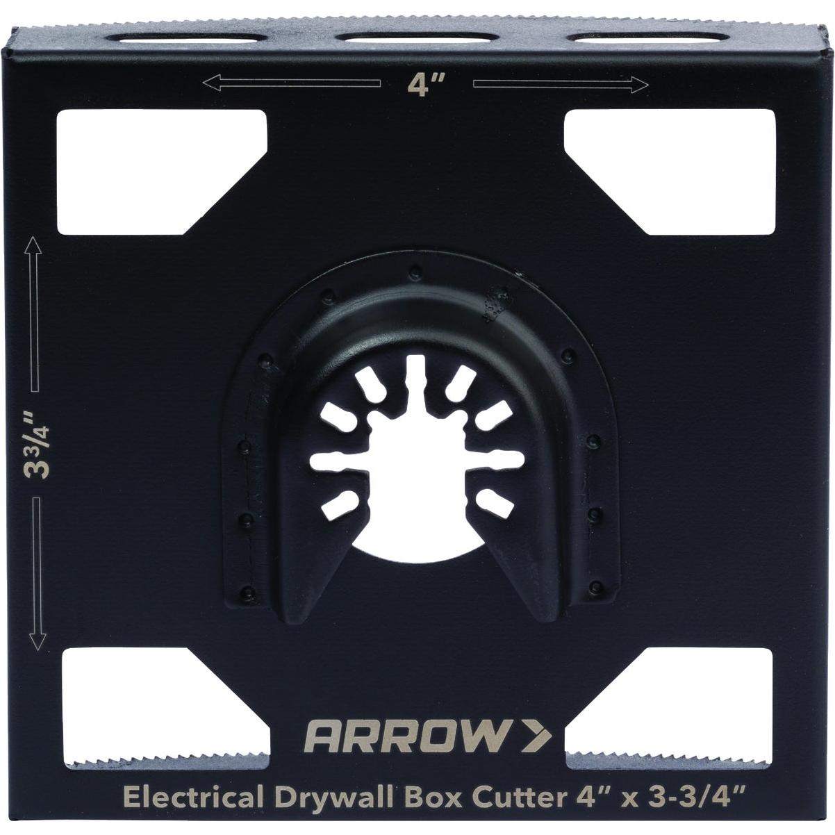 Arrow 4 In. x 3-3/4 In. Double Gang Box Cutter