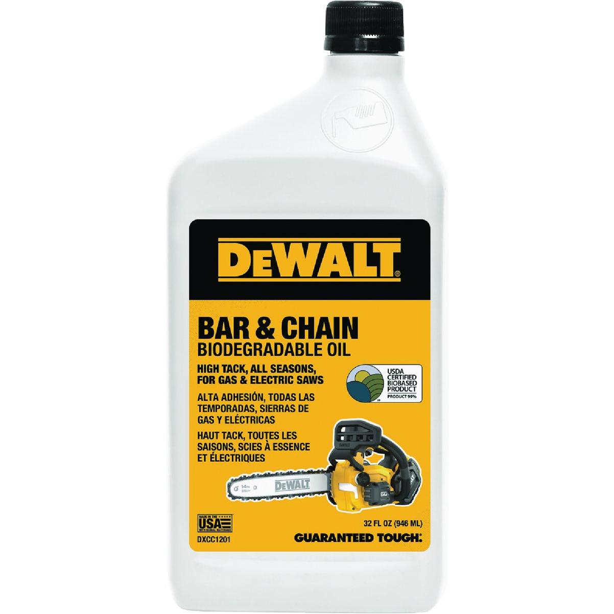 DEWALT 32 Oz. Bar & Chain Biodegradable Oil