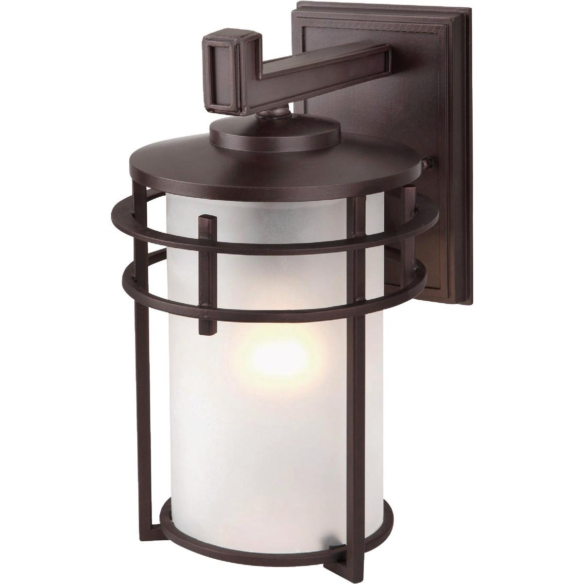 Canarm Flex 100W Oil Rubbed Bronze Outdoor Wall Light Fixture