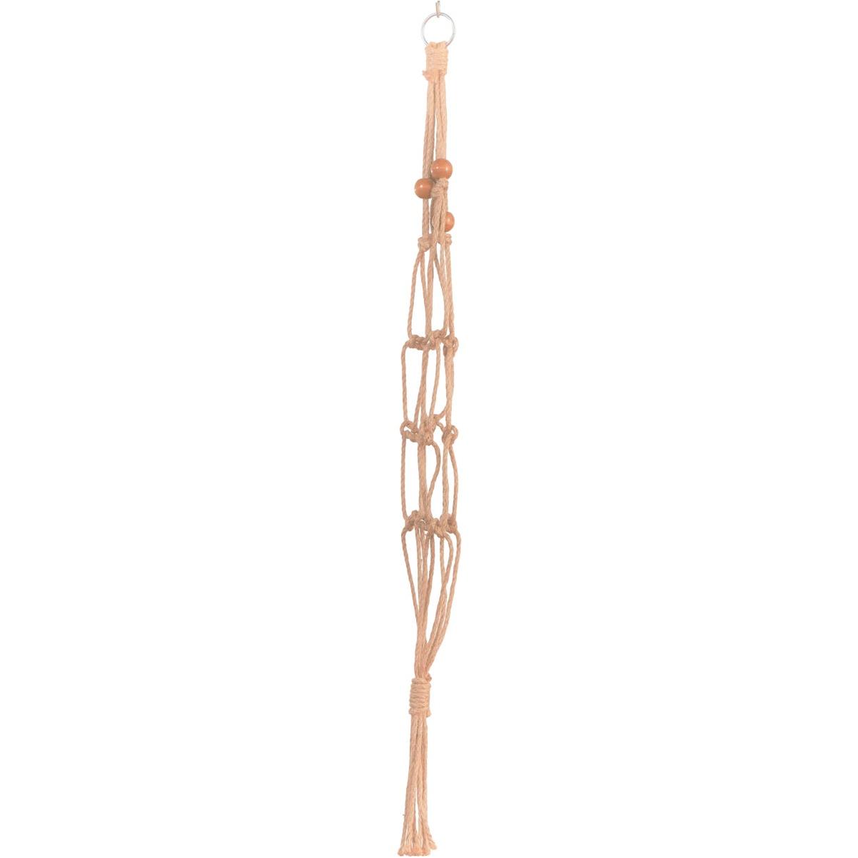 Primitive Planters 36 In. Natural Jute Plant Hanger