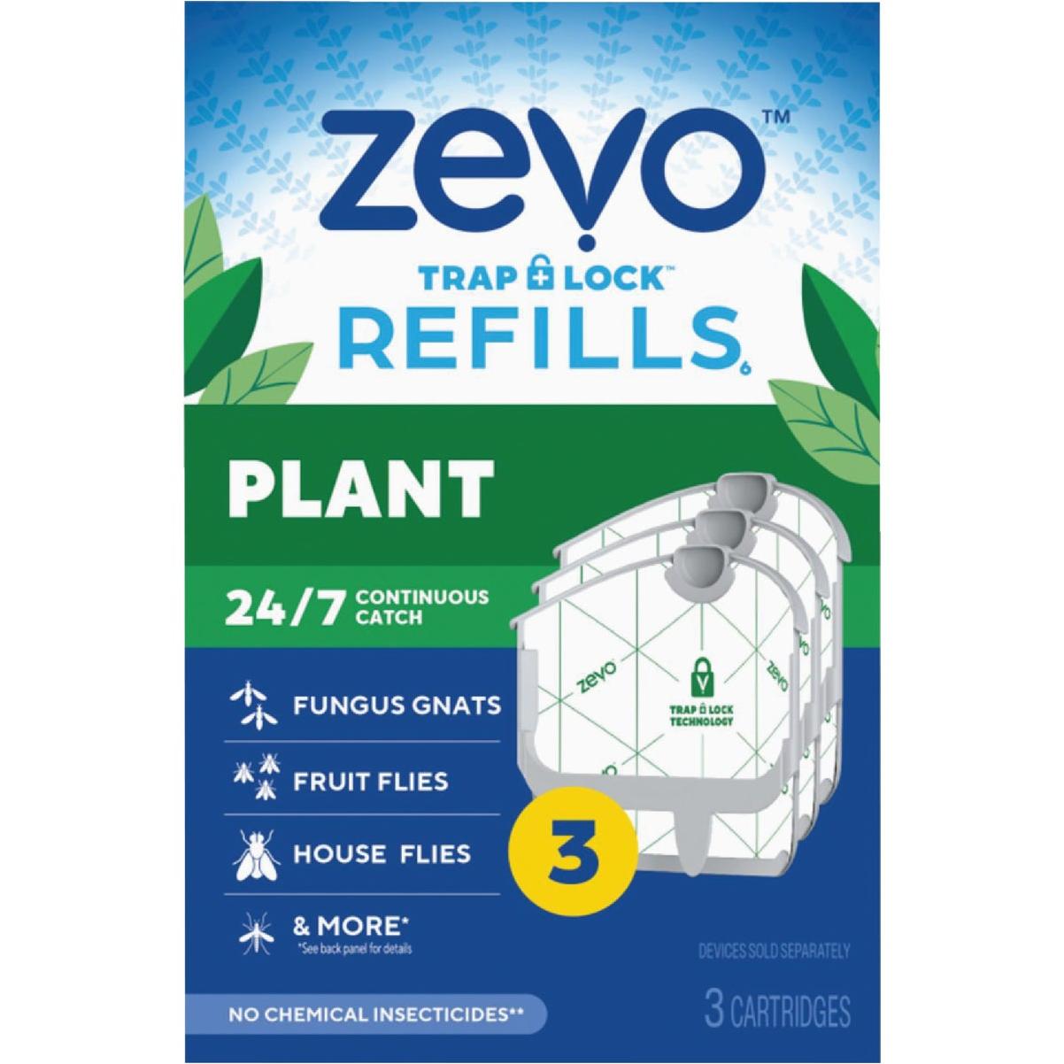 Zevo Indoor Plant Insect Trap Refill Kit (3-Pack)