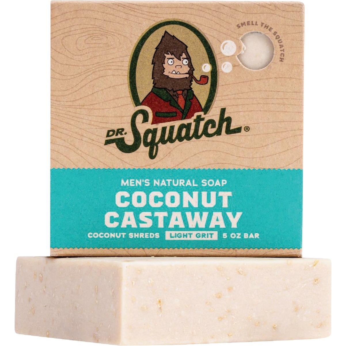 Dr. Squatch 5 Oz. Coconut Castaway Scent Bar Soap