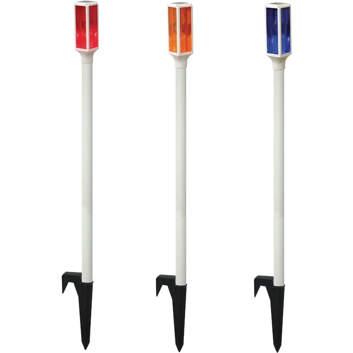 Alpine Solar LED Multicolor Driveway Marker Stake