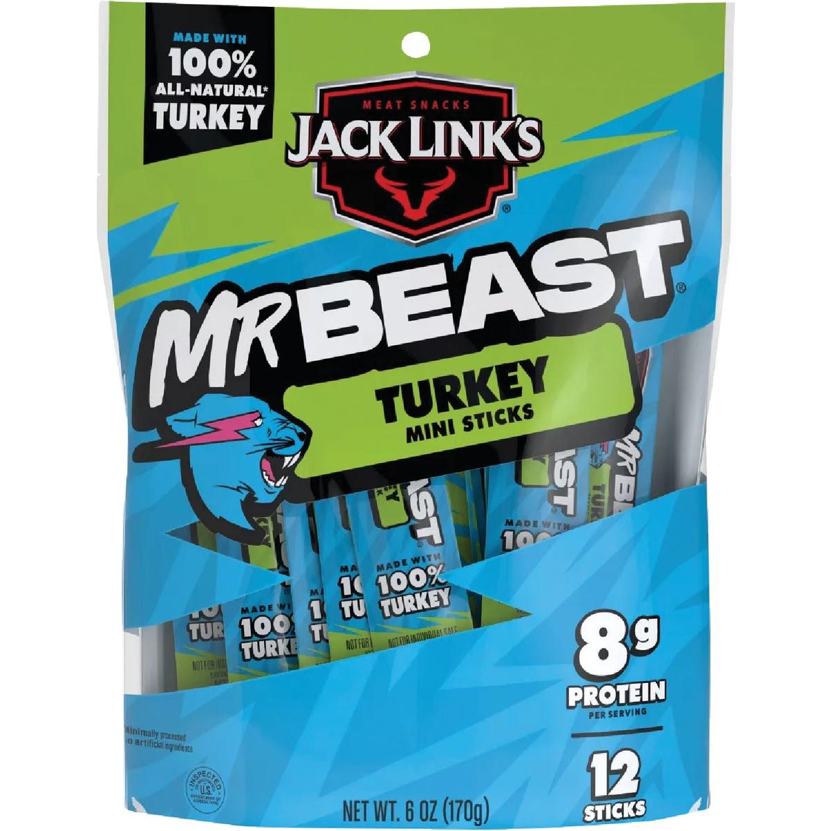 Jack Link's 6 Oz. Savory Herb Turkey Sticks (12-Pack)