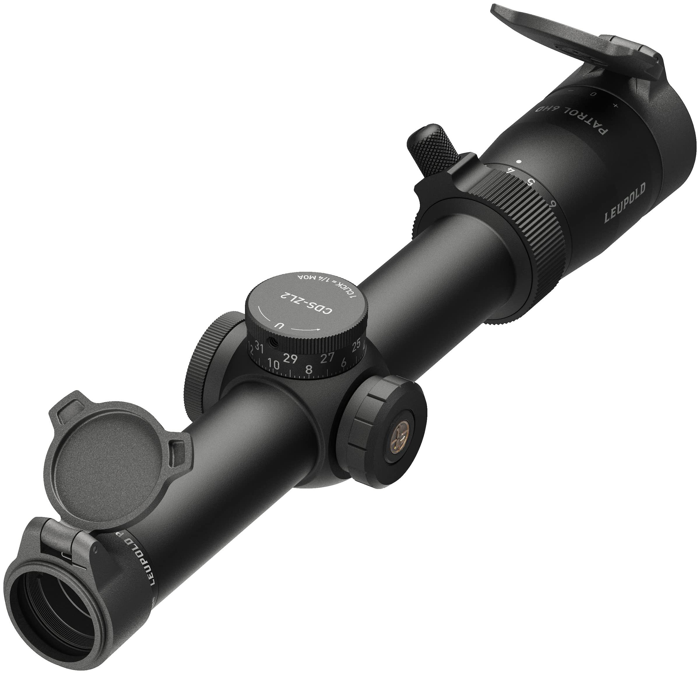 Leupold Patrol 6HD 1-6x24 Rifle Scope SFP CMR2 Illuminated Black
