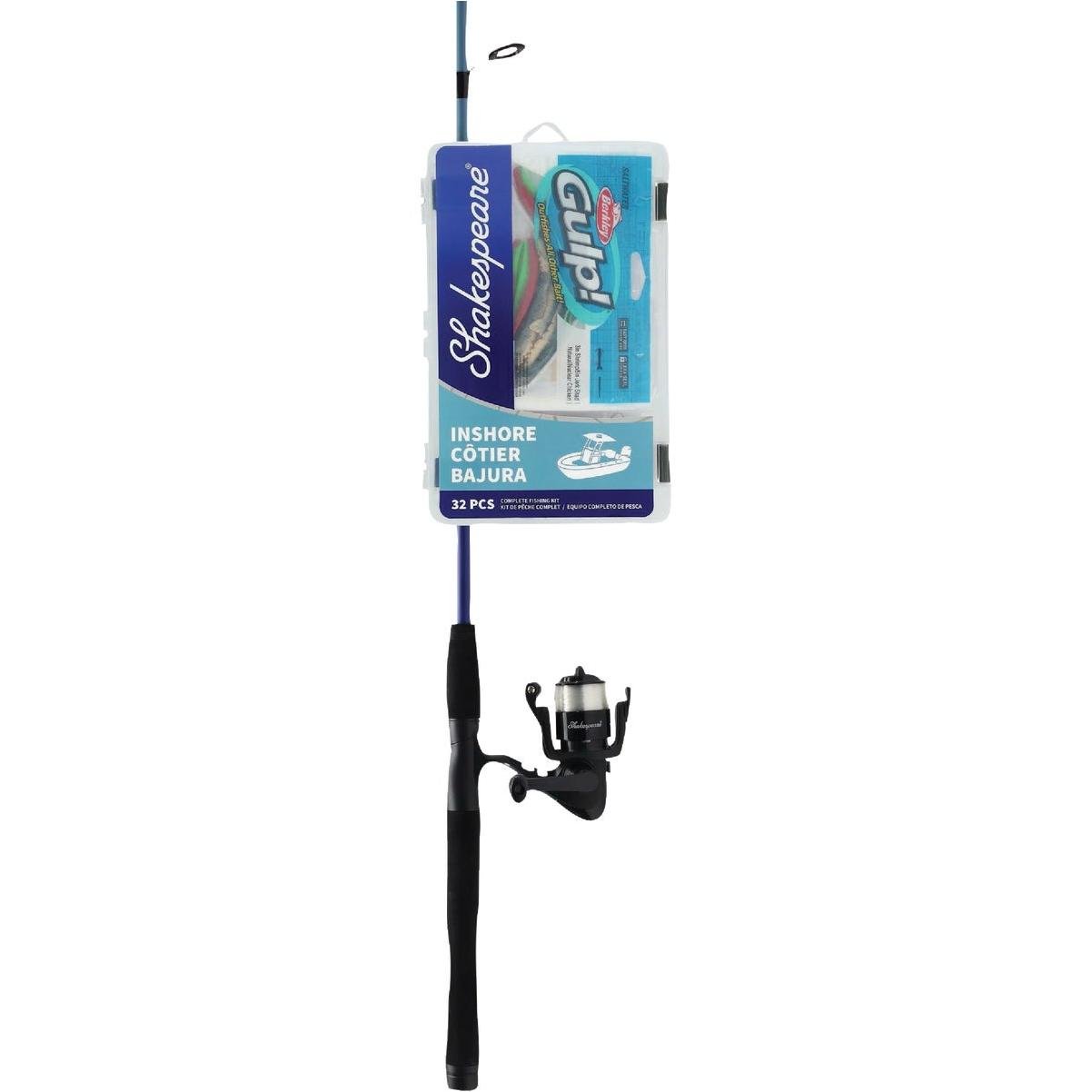 Shakespeare Catch More Fish Inshore Spinning Combo Fishing Rod & Reel