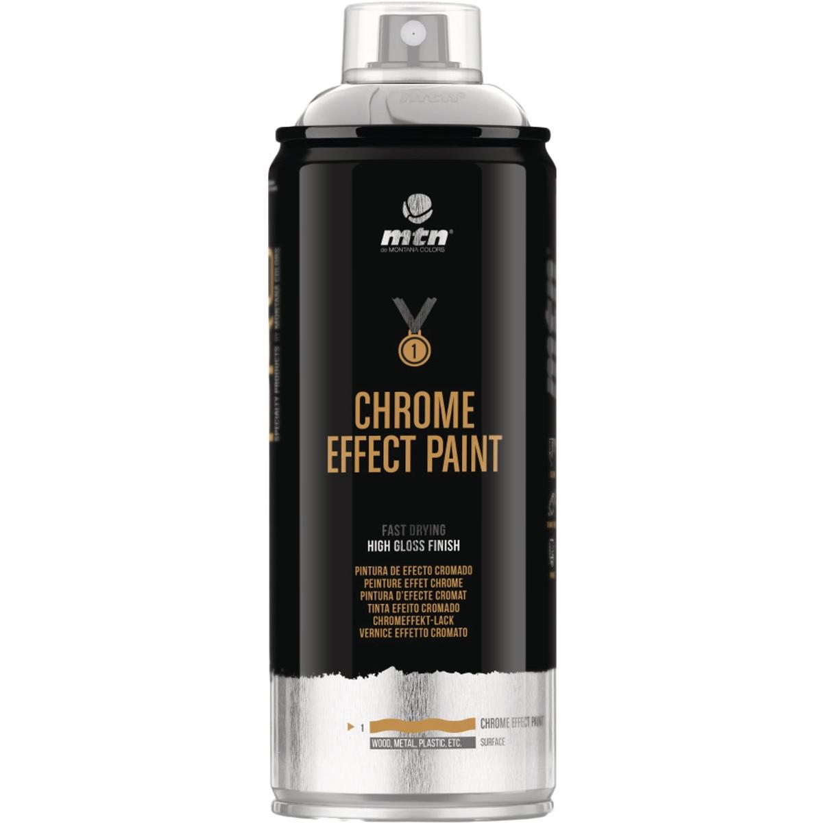 MTN WEPRO 400ml Gold Chrome Metallic Spray Paint