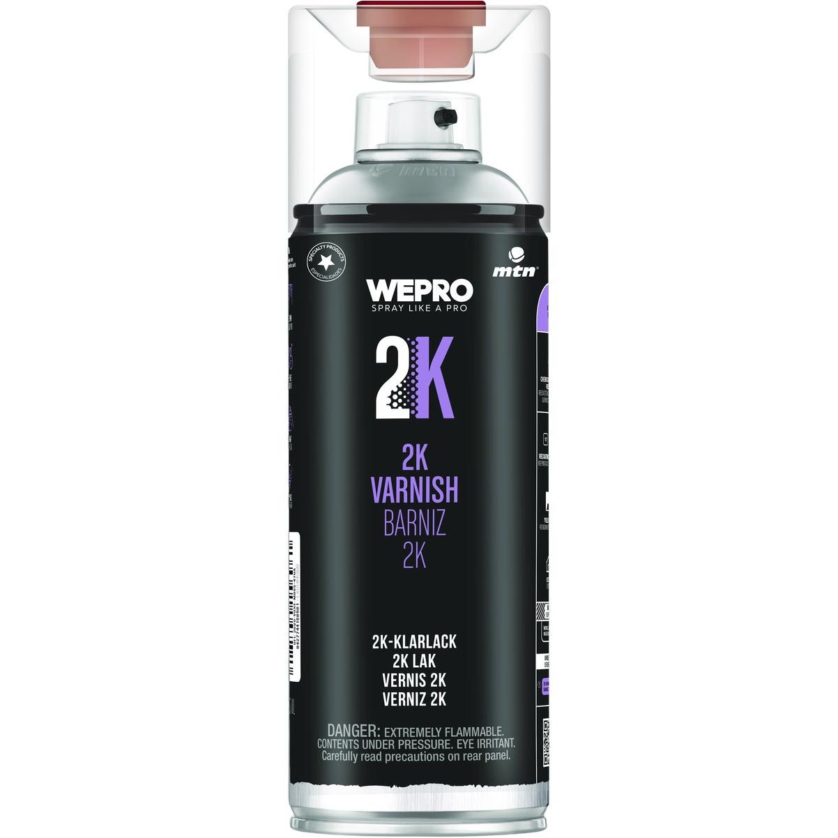 MTN WEPRO 400ml Matte 2K Varnish Spray Paint