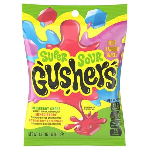 GUSHERS SOUR BERRY 4.25OZ | 8C