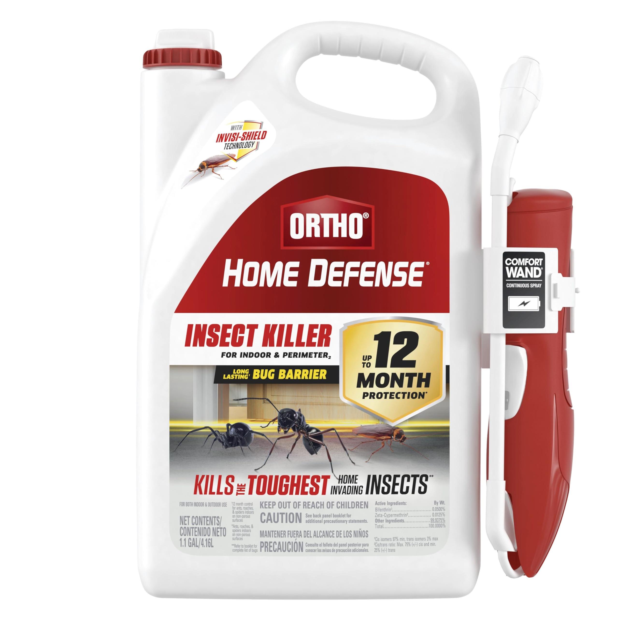 Ortho Home Defense 1.1 Gal. Indoor & Perimeter Insect Killer with Comfort Wand