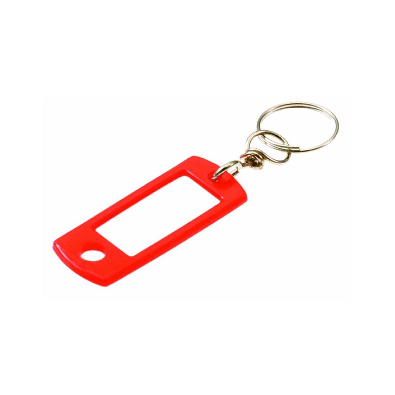 Lucky Line Flexible Swivel Plastic Tag 2 In. I.D. Key Tag, (2-Pack)