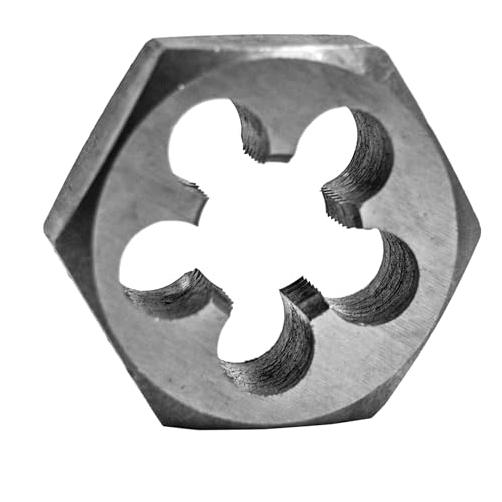 Century Drill & Tool 1/2-13 National Coarse 1 In. Across Flats Fractional Hexagon Die