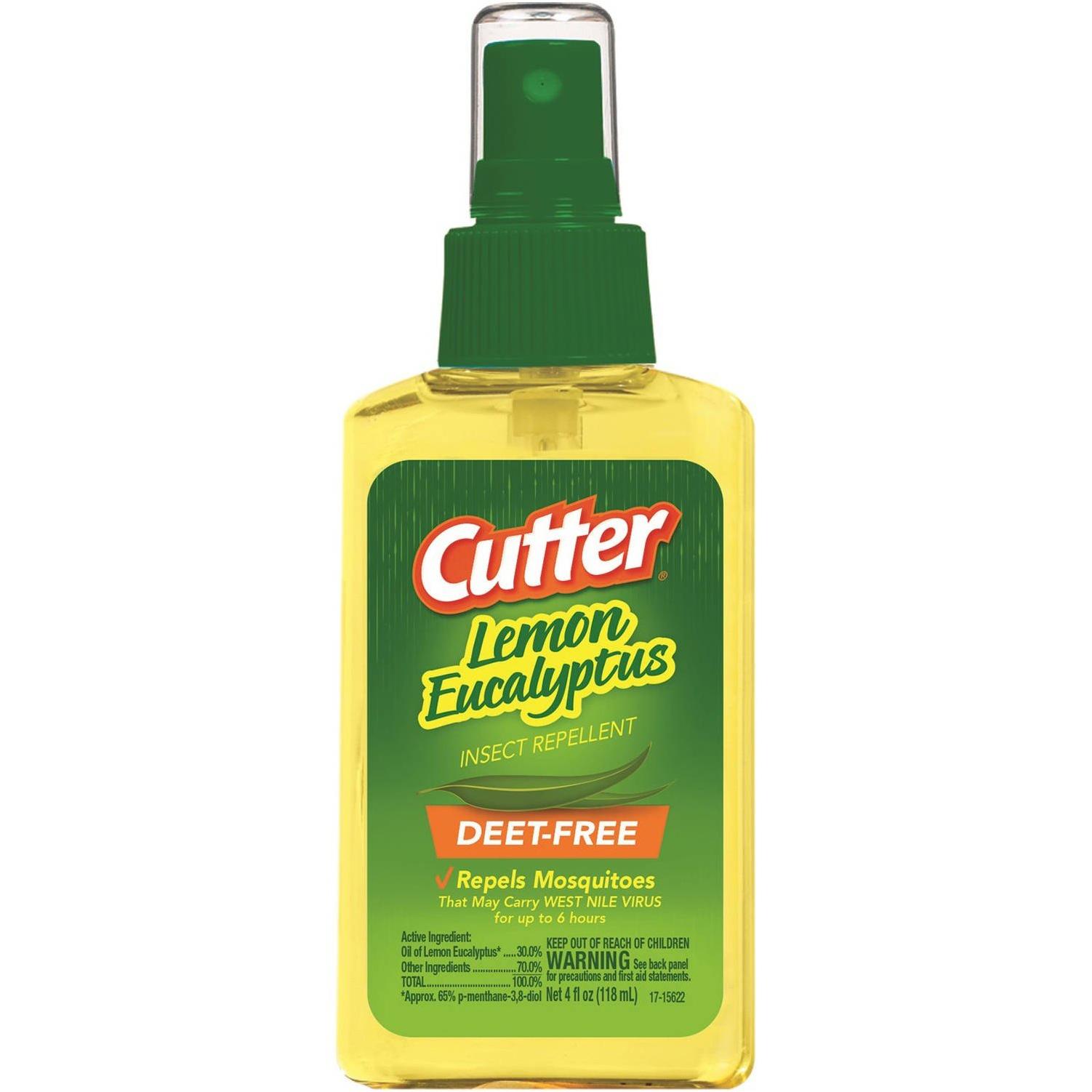 Cutter Lemon Eucalyptus 4 Oz. Insect Repellent Pump Spray